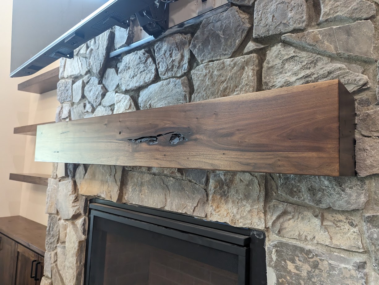 Custom Mantels for Fireplaces in Idaho