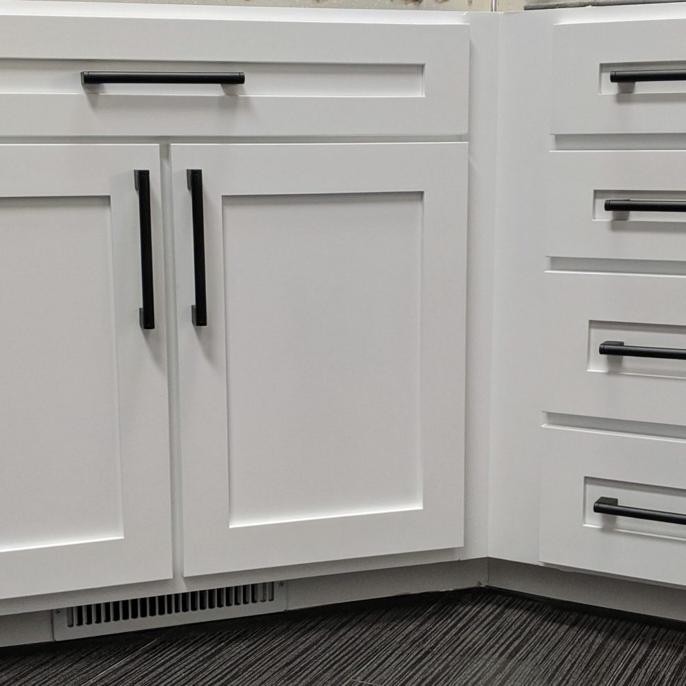 White Cabinet Example
